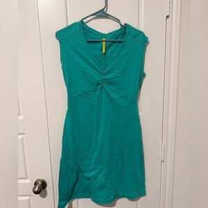 Lole Cotton Teal Mini Dress